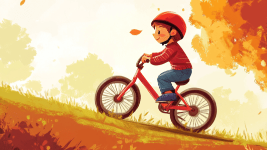 tom's new bike-burnning english